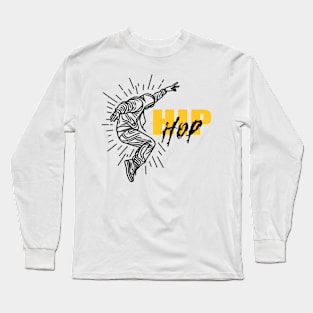 HIP HOP vibes - Black Long Sleeve T-Shirt